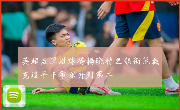 英超后卫进球榜揭晓特里领衔范戴克追平卡希尔并列第二