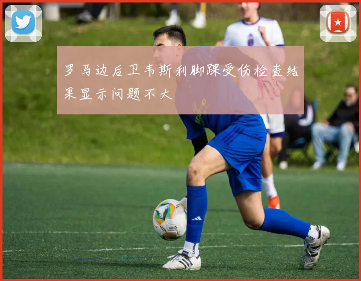 罗马边后卫韦斯利脚踝受伤检查结果显示问题不大
